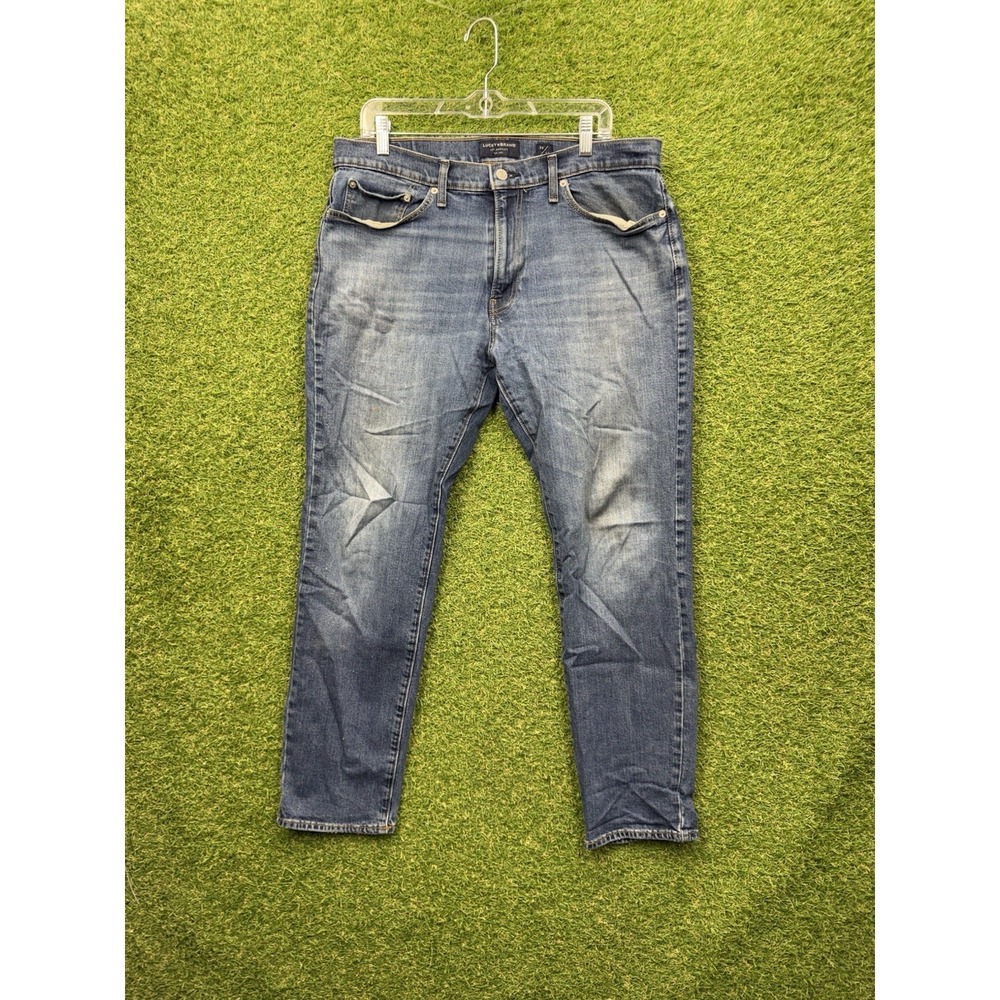 Lucky Brand Jeans Mens 36x32 121 Heritage Slim Straight Leg Denim Casual Preppy